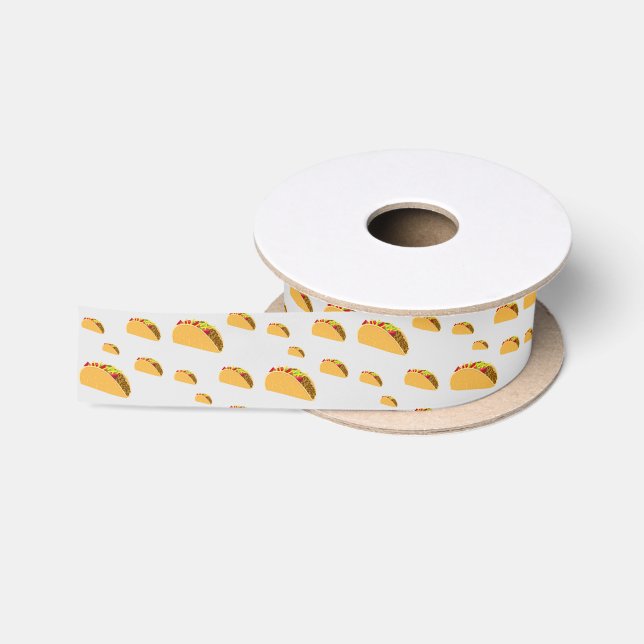 Lazo De Raso Diseño del Martes de Taco - Bolsa de regalo - Cint (Carrete)
