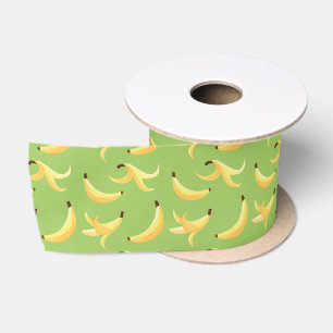 Lazo De Raso Divertidos Favoritos de Fiesta de Plátano Retro Ed