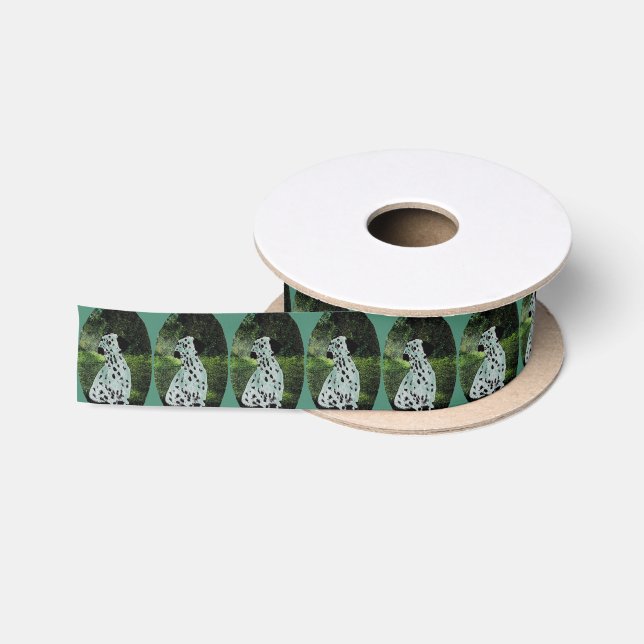 Lazo De Raso Dog Art Dalmatian (Carrete)