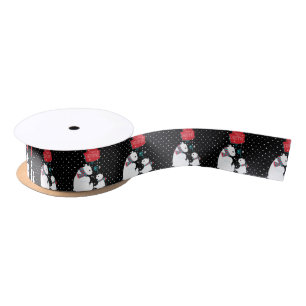 Lazo De Raso Dos osos polacos para Navidad