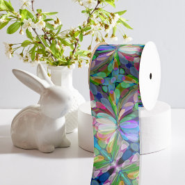 Lazo De Raso Dragonfly Wildflower Garden Abstract Floral