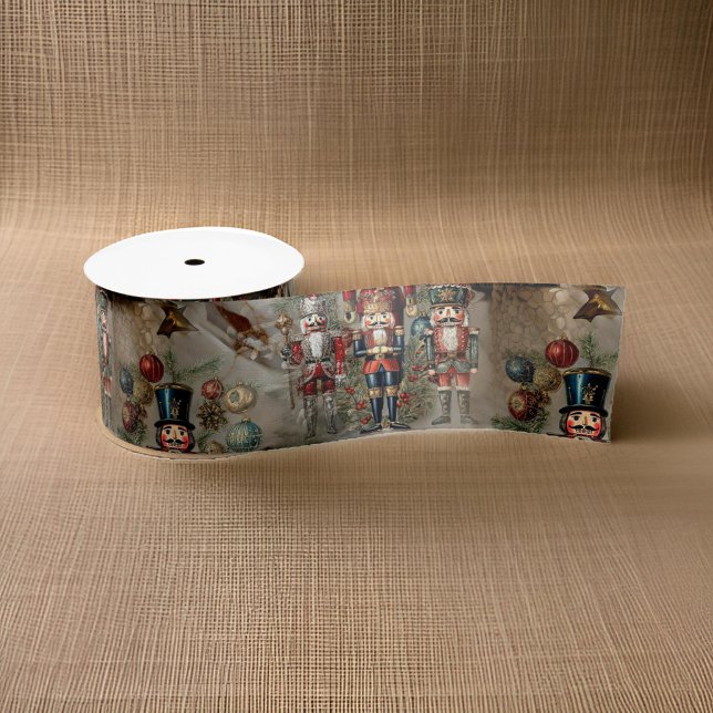 Lazo De Raso Dreamy Nutcracker Navidades Festival de Oro (Subido por el creador)