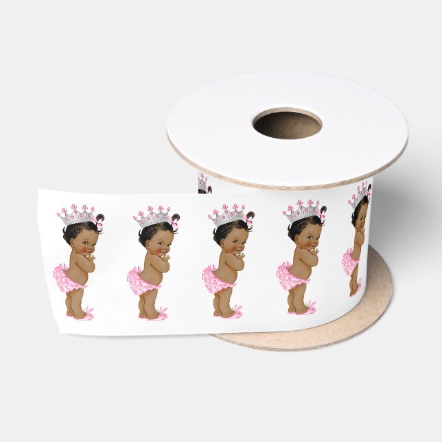 Lazo De Raso Ducha de Bebé Princesa Bebé Étnica Princesa (Carrete)