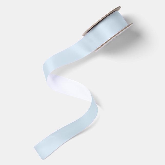 Lazo De Raso Ducha de Boda Baby Blue (Reverso)