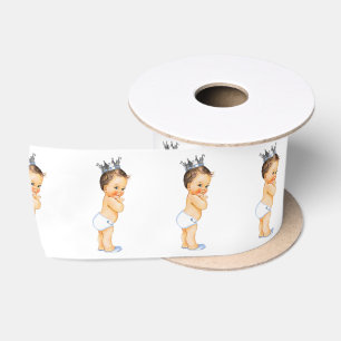 Lazo De Raso Ducha de Príncipe Bebé