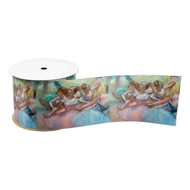 Lazo De Raso Edgar Degas - Cuatro Ballerinas en escena (Carrete)