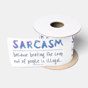 Lazo De Raso El lema gracioso de SlipperyJoe en Sarcasm diciend
