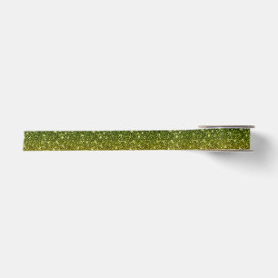 Lazo De Raso El oro verde oscuro brillante brilla