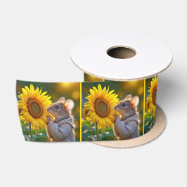 Lazo De Raso El ratón huele un girasol otoñal