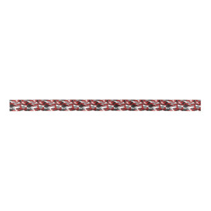 Lazo De Raso El rojo sombrea Camo