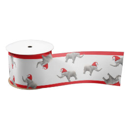 Lazo De Raso Elefante blanco lindo