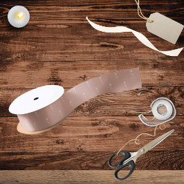 Lazo De Raso Elegant Dusty Rose Simple Flower 