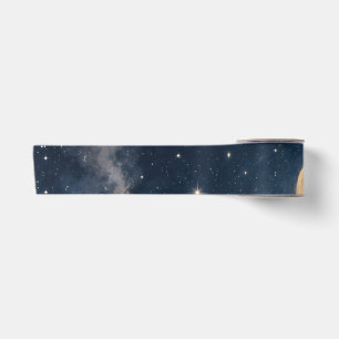 Lazo De Raso Elegante azul cobalto Chinoiserie Navidad