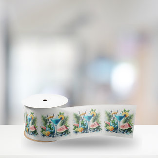 Lazo De Raso Elegante Brunch Blueberry 30° cumpleaños