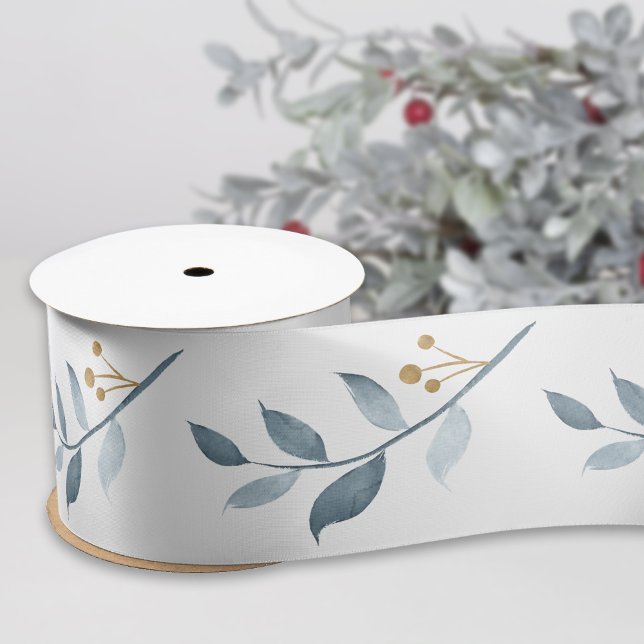 Lazo De Raso Elegante color de agua verde azul (Subido por el creador)