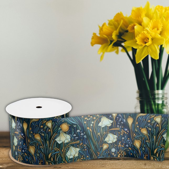 Lazo De Raso Elegante Crepúsculo Jardín Floral Botánico (Subido por el creador)