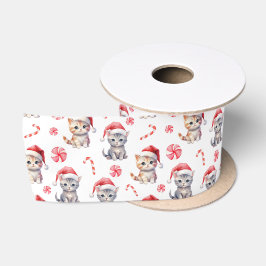 Lazo De Raso Elegante Navidades de Candy Kitty Sweet
