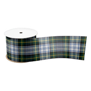 Lazo De Raso Elegante Planta Gordon Rustic Tartán