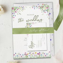Lazo De Raso Elegante Script Bride Groom Nombres verdes