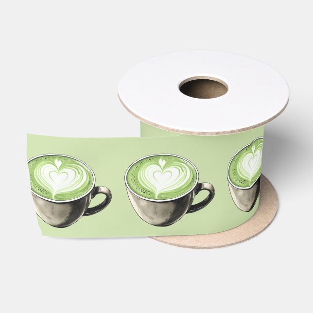 Lazo De Raso Elegante tema de café combinación perfecta para de (Carrete)