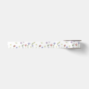 Lazo De Raso Elegantes flores silvestres Baby Shower