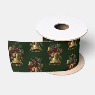 Lazo De Raso Elegantes Navidades de oro se amordazan con el Fes