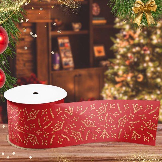 Lazo De Raso Elegantes Navidades rojos festivos (Subido por el creador)