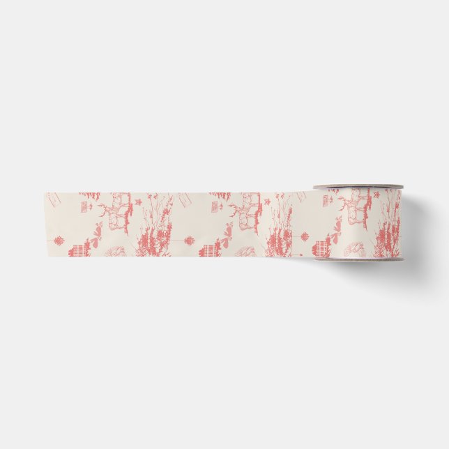 Lazo De Raso Elk Woods French Toile (Anverso)