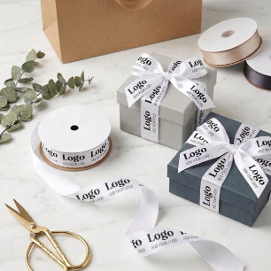 Lazo De Raso Embalaje de regalos empresariales con logotipo per