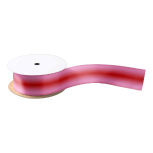 Lazo De Raso Embrión gradiente rosado rojo #2