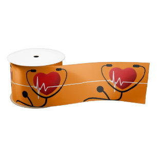 Lazo De Raso Enfermeras de cardiología, estetioscopio y ECG