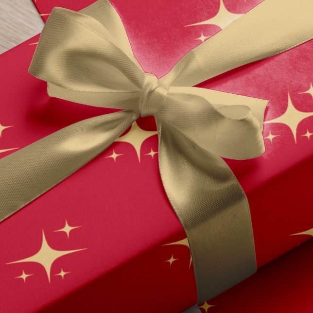 Lazo De Raso Envoltura de regalo para Navidades de oro falsos (Subido por el creador)