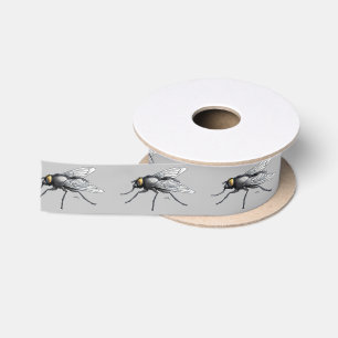 Lazo De Raso Estanque de costillas grises Fly Buddy