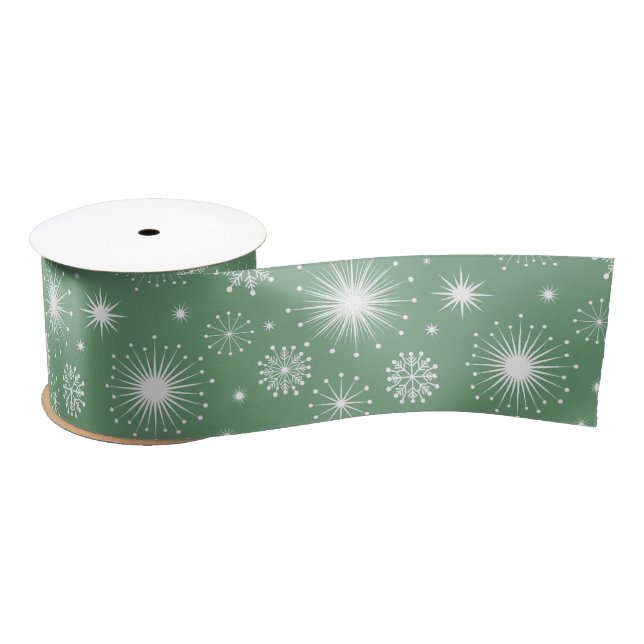 Lazo De Raso Estrellas Nostálgicas de Kitschmas (Carrete)