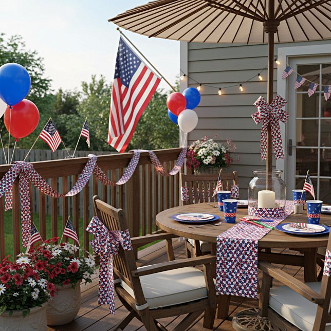 Lazo De Raso Estrellas y franjas (Subido por el creador)