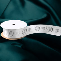 Etiquetas de cuidado de ropa con logotipo