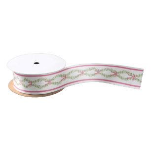 Lazo De Raso Evergreen Trellis nieta con arcos