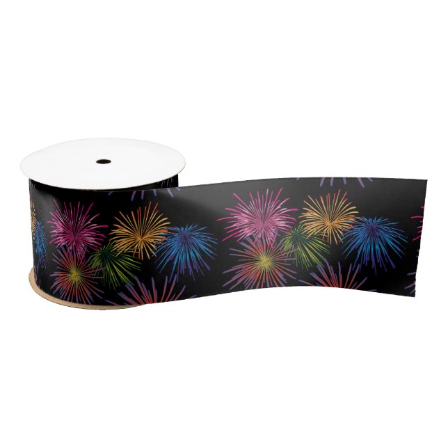 Lazo De Raso Explosión de Fireworks Thunder_Cove (Carrete)