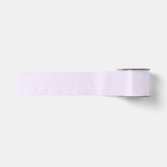 Lazo De Raso F & L Purple Gingham (Anverso)