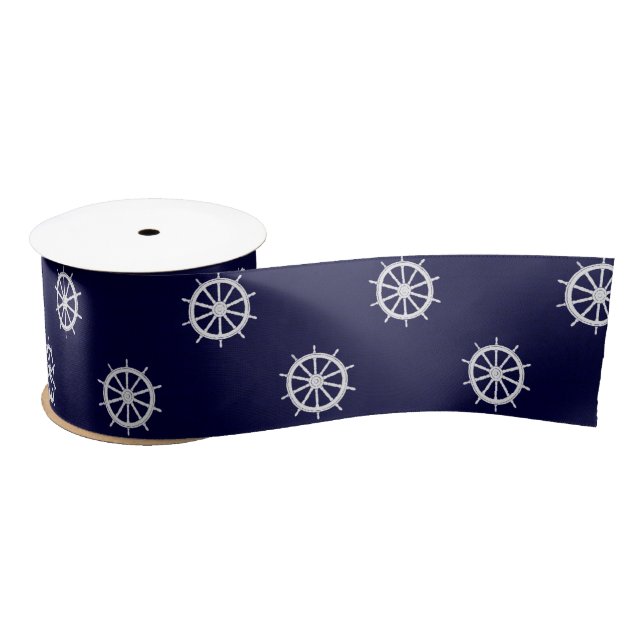 Lazo De Raso Fabric Nautical Helm (Carrete)