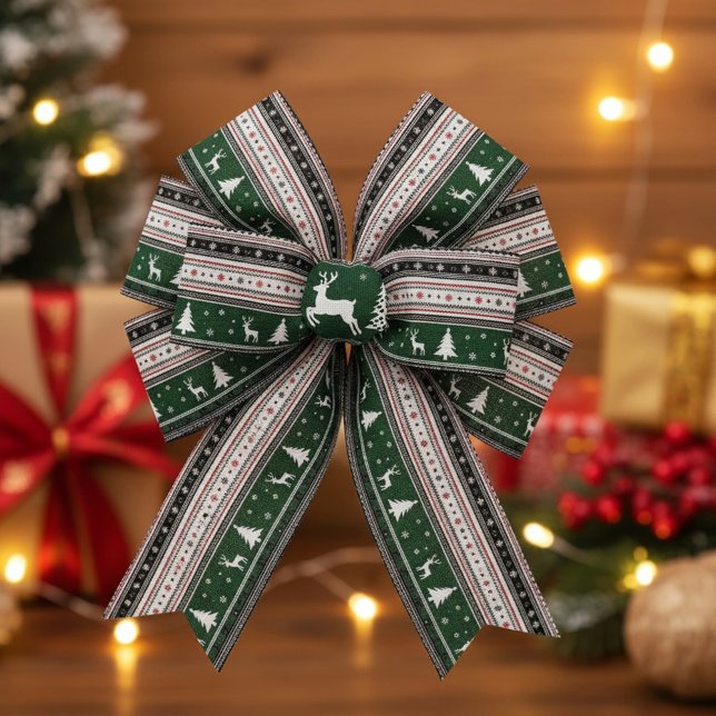 Lazo De Raso Fair Isle Holiday Knit (Subido por el creador)