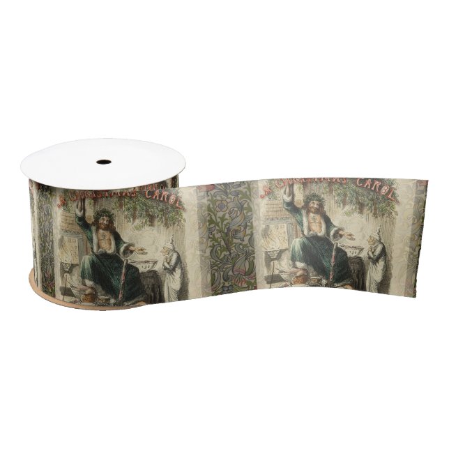 Lazo De Raso Fantasma de la Navidad Presente Scrooge (Carrete)