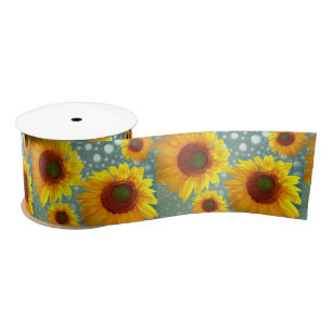 Lazo De Raso Felices girasoles