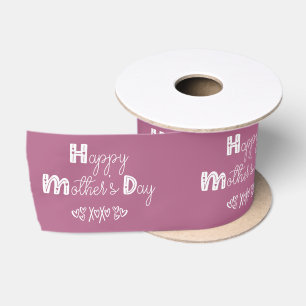 Lazo De Raso Feliz día de las madres Tipografía Doodle Lindo Ro