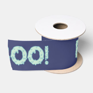 Lazo De Raso Feliz Halloween Cuo Boo Satin Ribbon