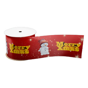 Lazo De Raso Feliz Navidad