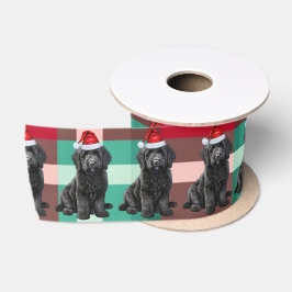 Lazo De Raso Festividad de Labradoodle Navidades de perros grac