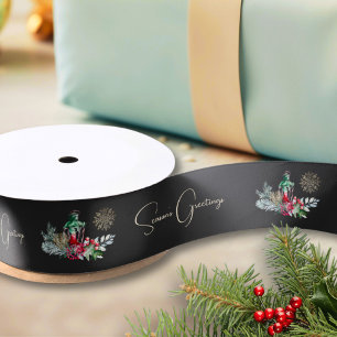 Lazo De Raso Festividad de los Navidades de follaje moderno per