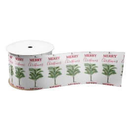 Lazo De Raso Festividad del árbol de la palmera tropical