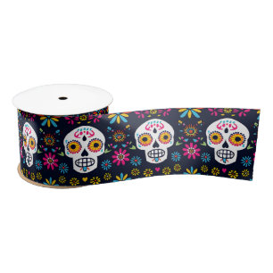 Lazo De Raso Fiesta Calaveras